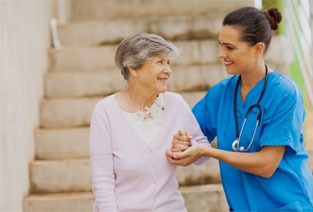 enjoy daily walk and exercises with all nursing health services inc staff